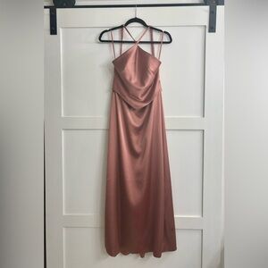 BRAND NEW/UNWORN: Revelry - Everly - Satin - Desert Rose - 4 Petite